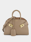 Warm Taupe Extra Small Hug Handbag