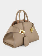 Warm Taupe Extra Small Hug Handbag
