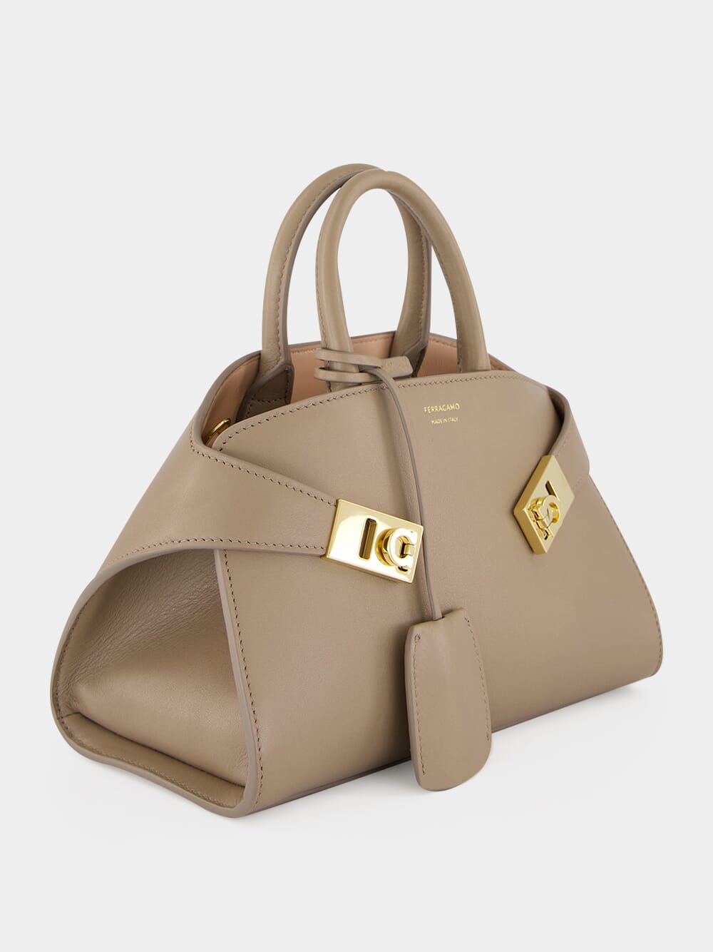 Warm Taupe Extra Small Hug Handbag