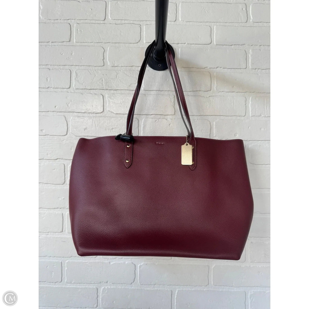 Tote Designer By Coach, Size: Large