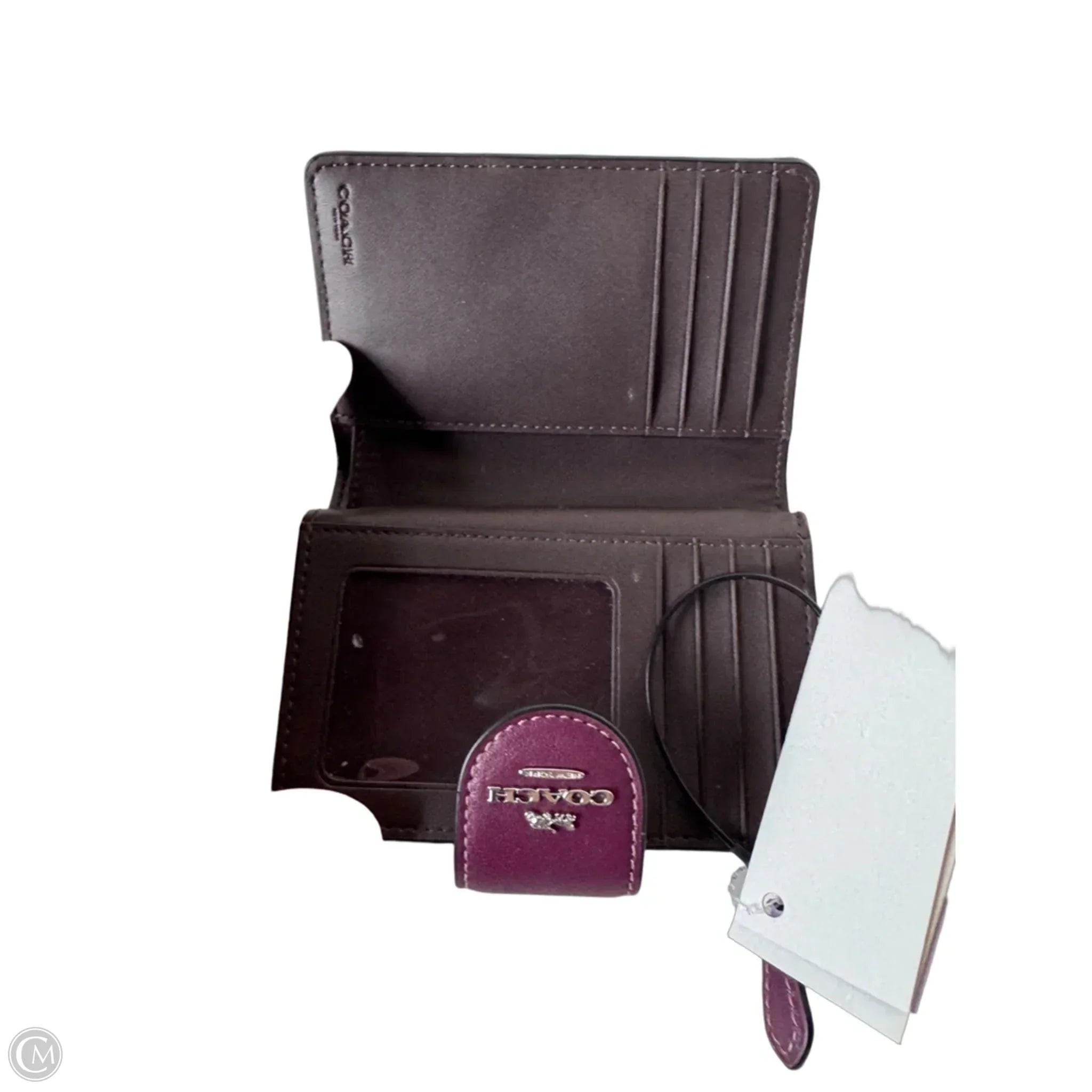 Wallet Designer By Coach, Size: Small