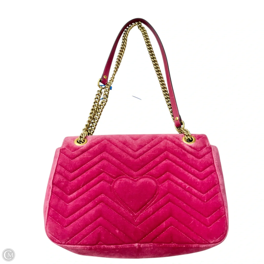 Handbag Luxury Designer By Gucci, Size: Medium