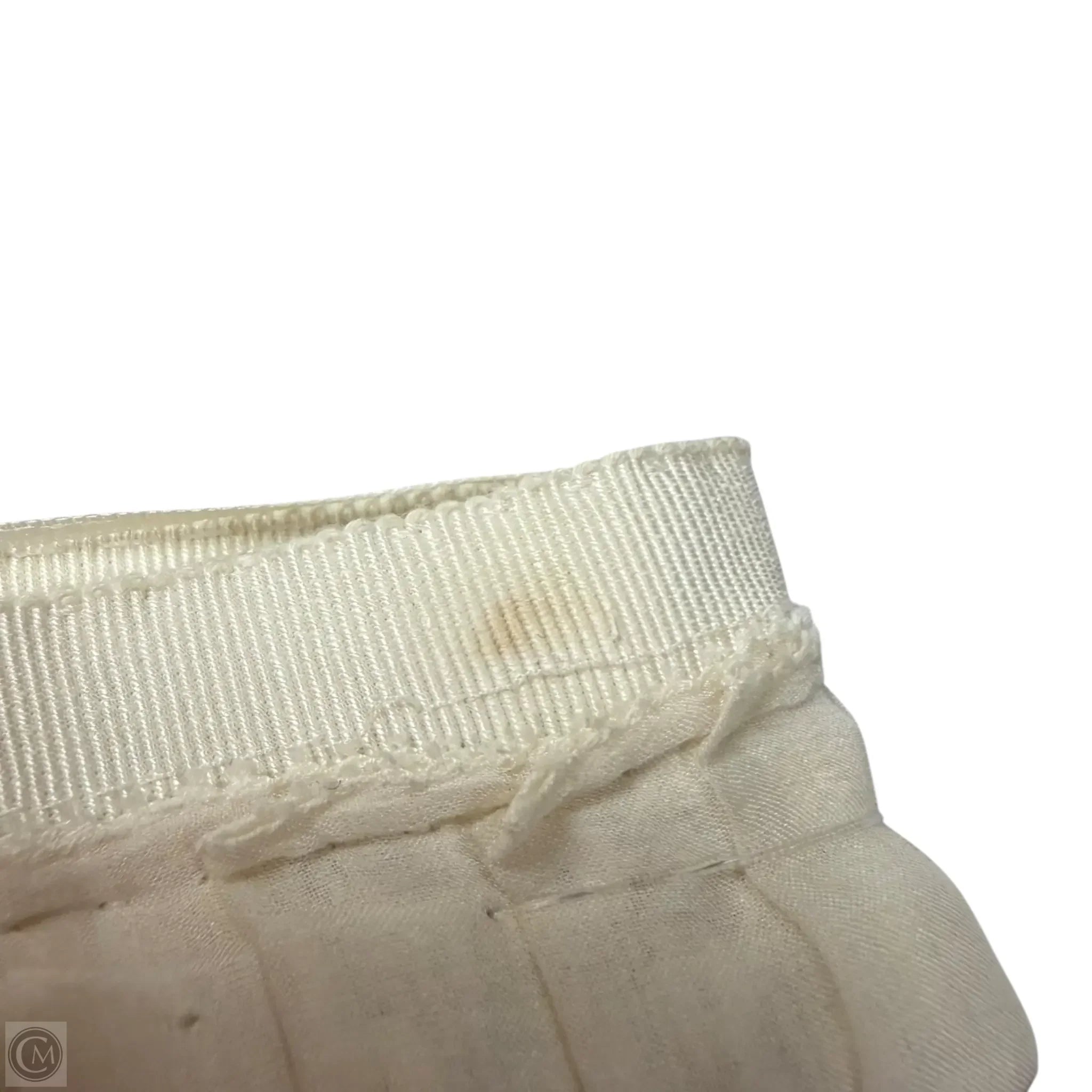 Skirt Luxury Designer By Louis Vuitton In Cream, Size: 2