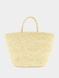 Natural Straw Maxi Tote