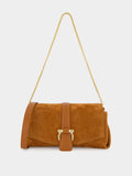Natural Rust Leather Shoulder Bag