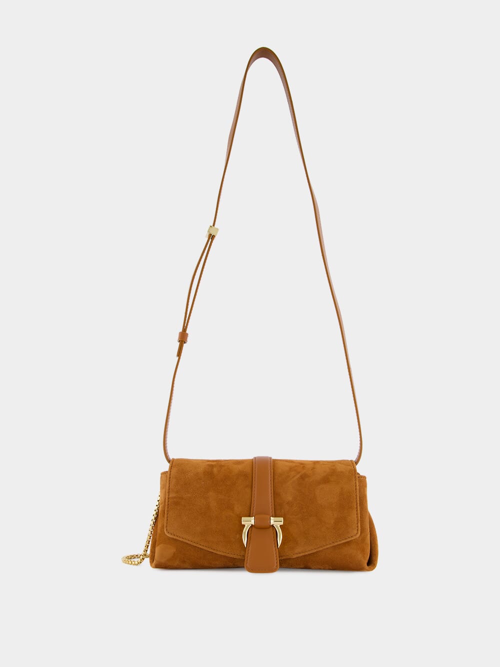 Natural Rust Leather Shoulder Bag