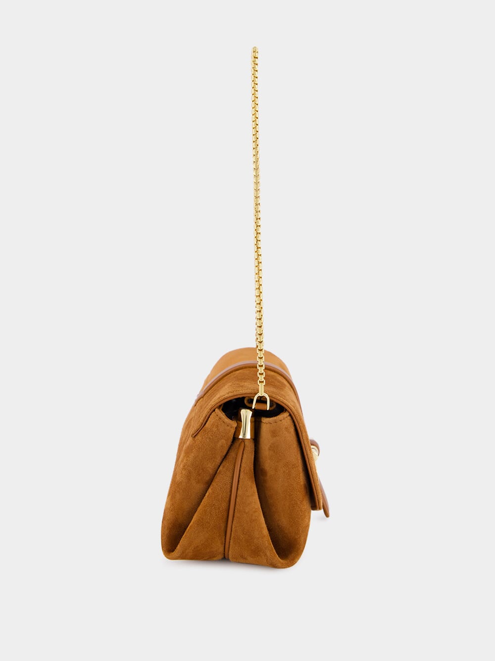 Natural Rust Leather Shoulder Bag