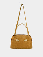 Natural Brown Hug Soft Shoulder Bag