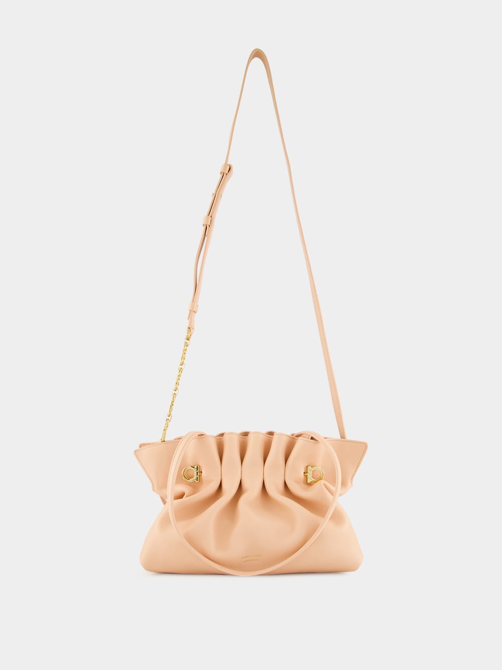 Pink Soft Gancio Small Shoulder Bag