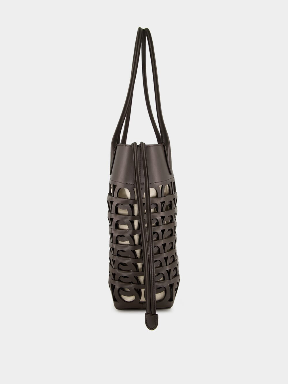 Brown Gancini Medium Tote Bag