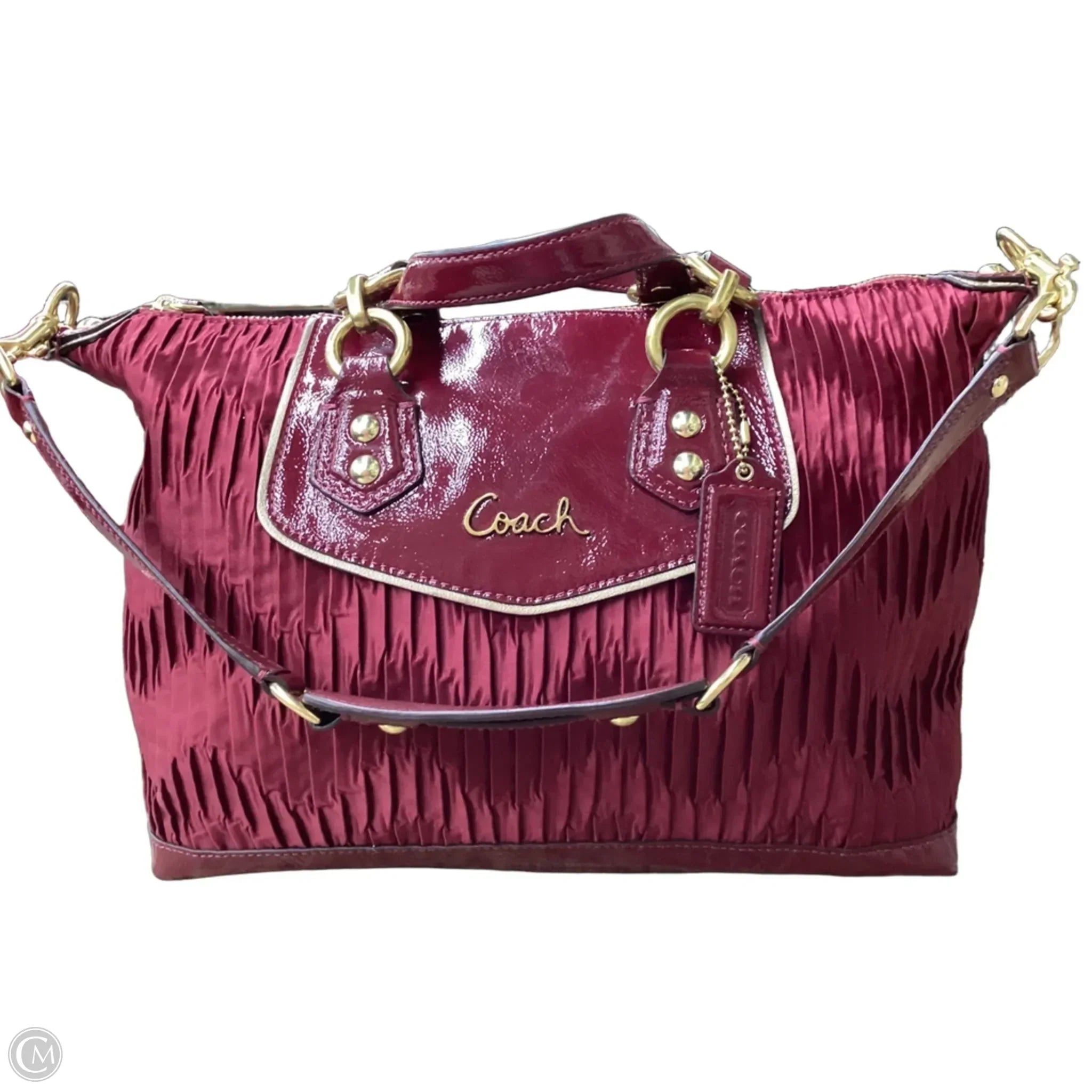 Handbag Designer By Coach, Size: Medium