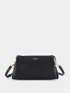 Black Gancini Chain Mini Bag