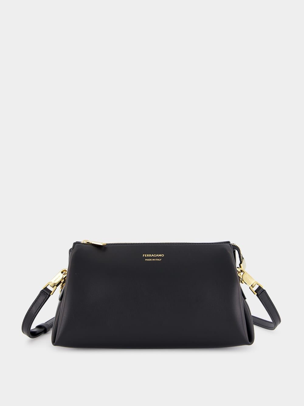 Black Gancini Chain Mini Bag