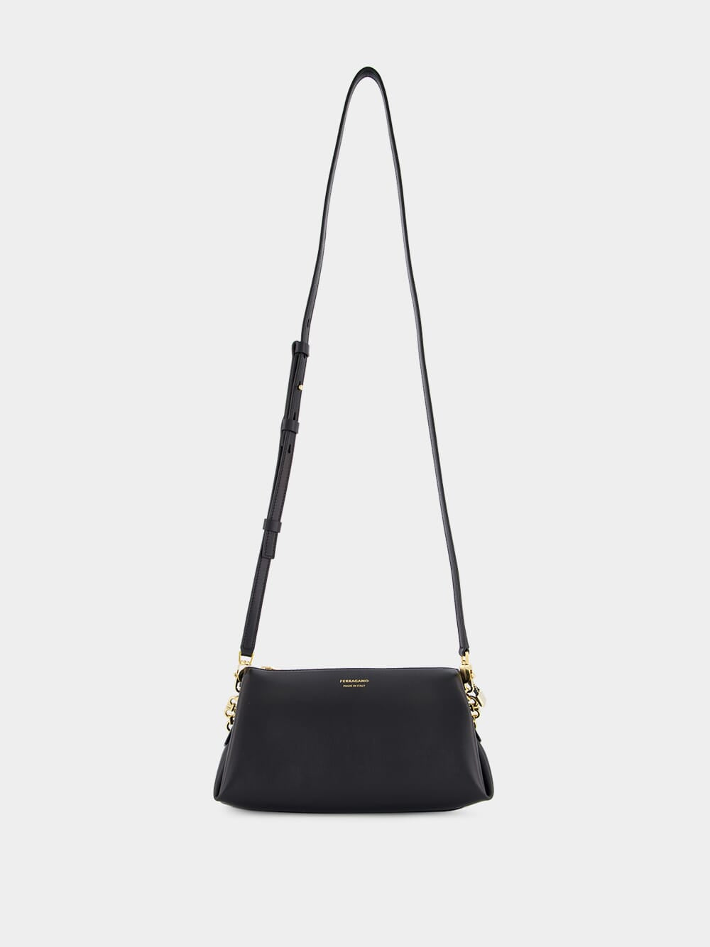 Black Gancini Chain Mini Bag