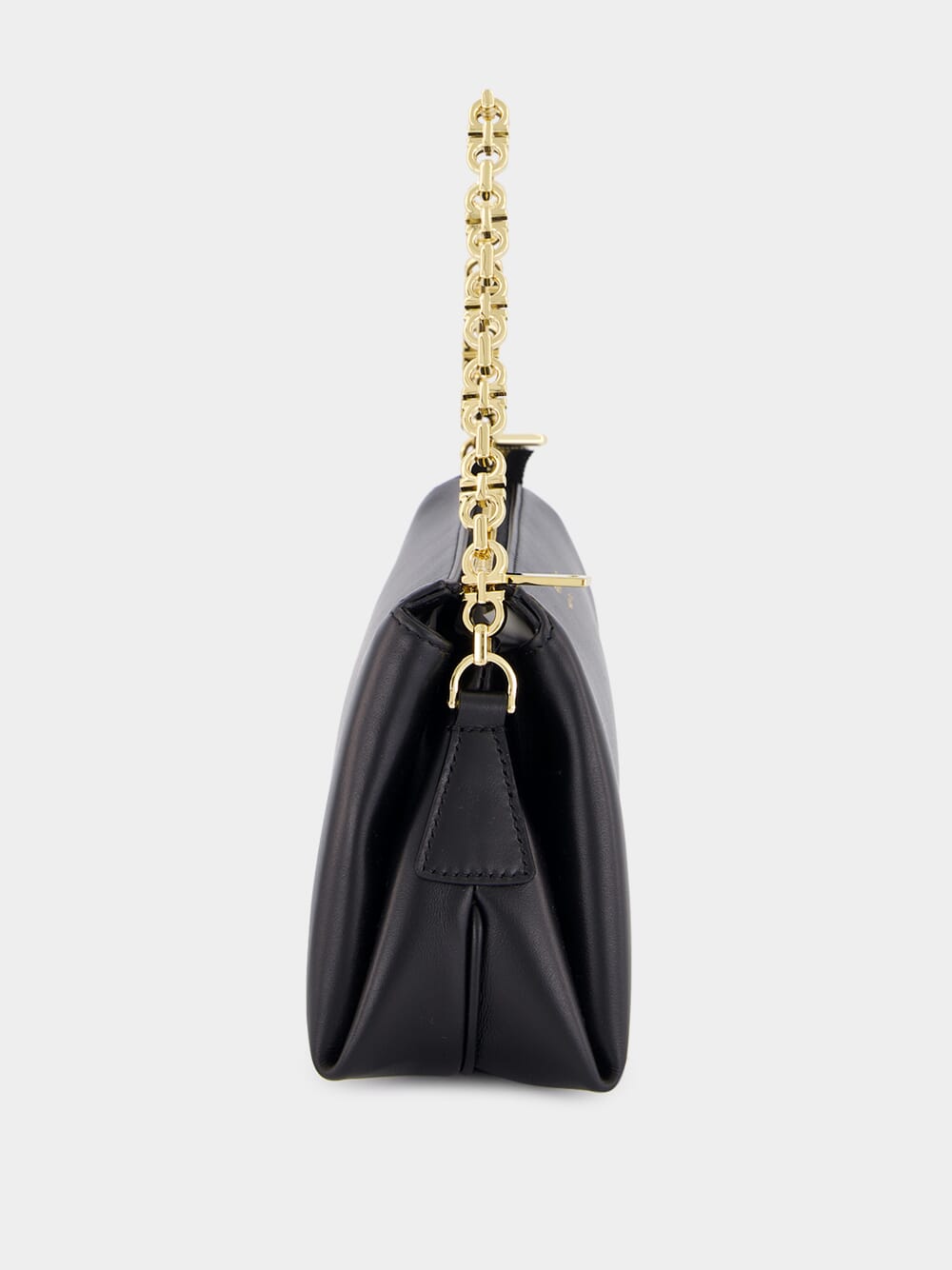 Black Gancini Chain Mini Bag