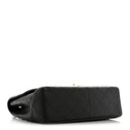 Caviar Quilted Jumbo Single Flap Black