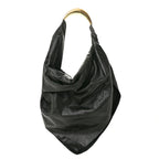 Calfskin Foulard Shoulder Bag Dark Green