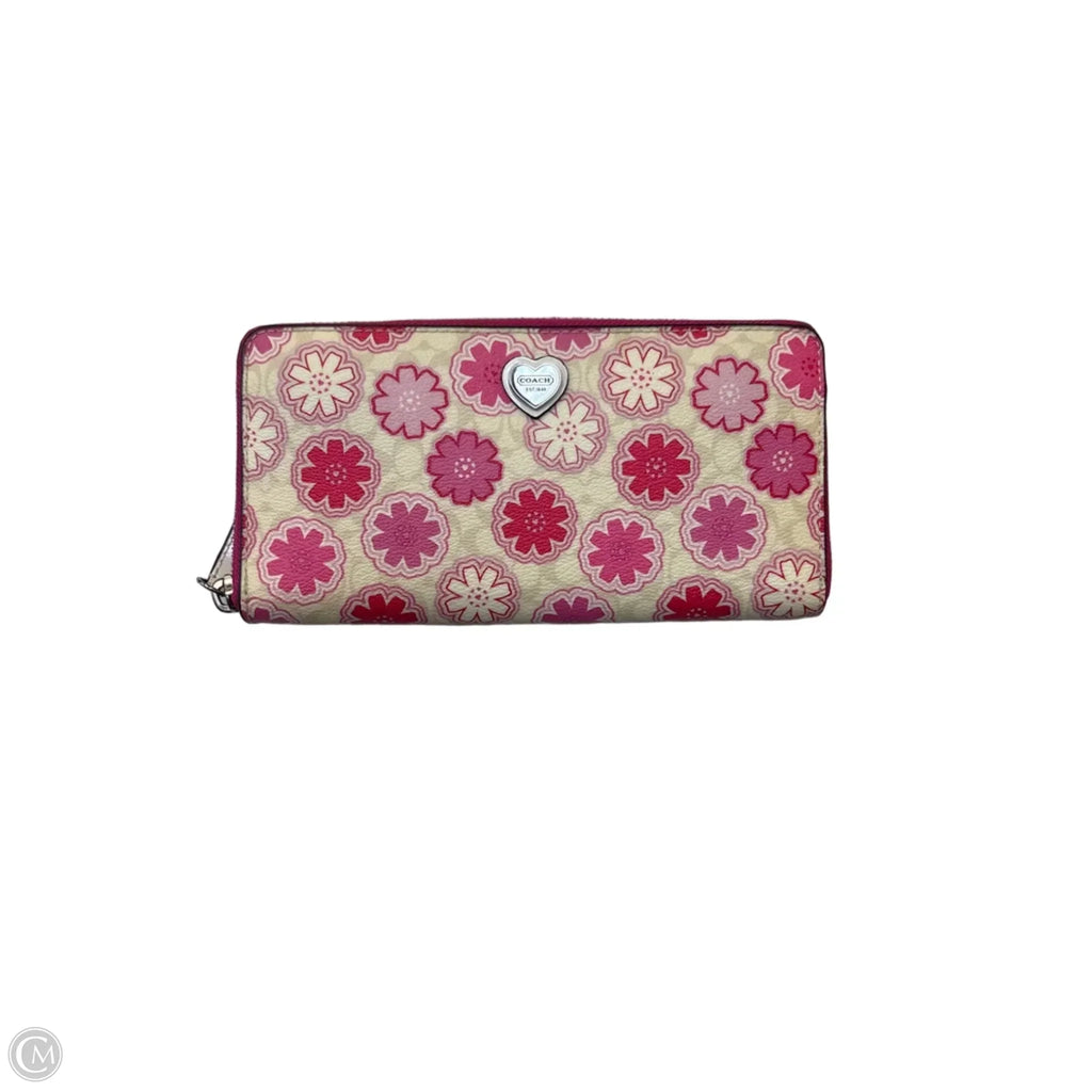 Wallet Designer By Coach, Size: Large