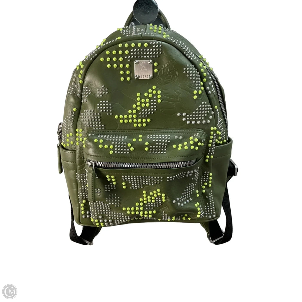 Backpack Luxury Designer By Mcm, Size: Medium