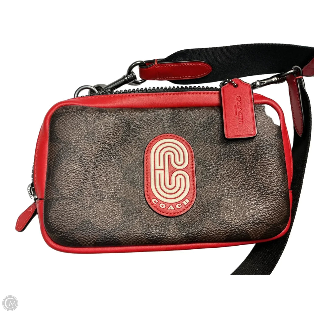 Crossbody Designer By Coach, Size: Small