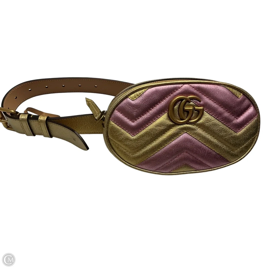 Belt Bag Luxury Designer By Gucci, Size: Medium