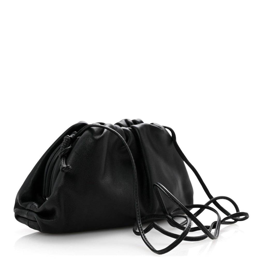 Butter Calfskin The Mini Pouch Black