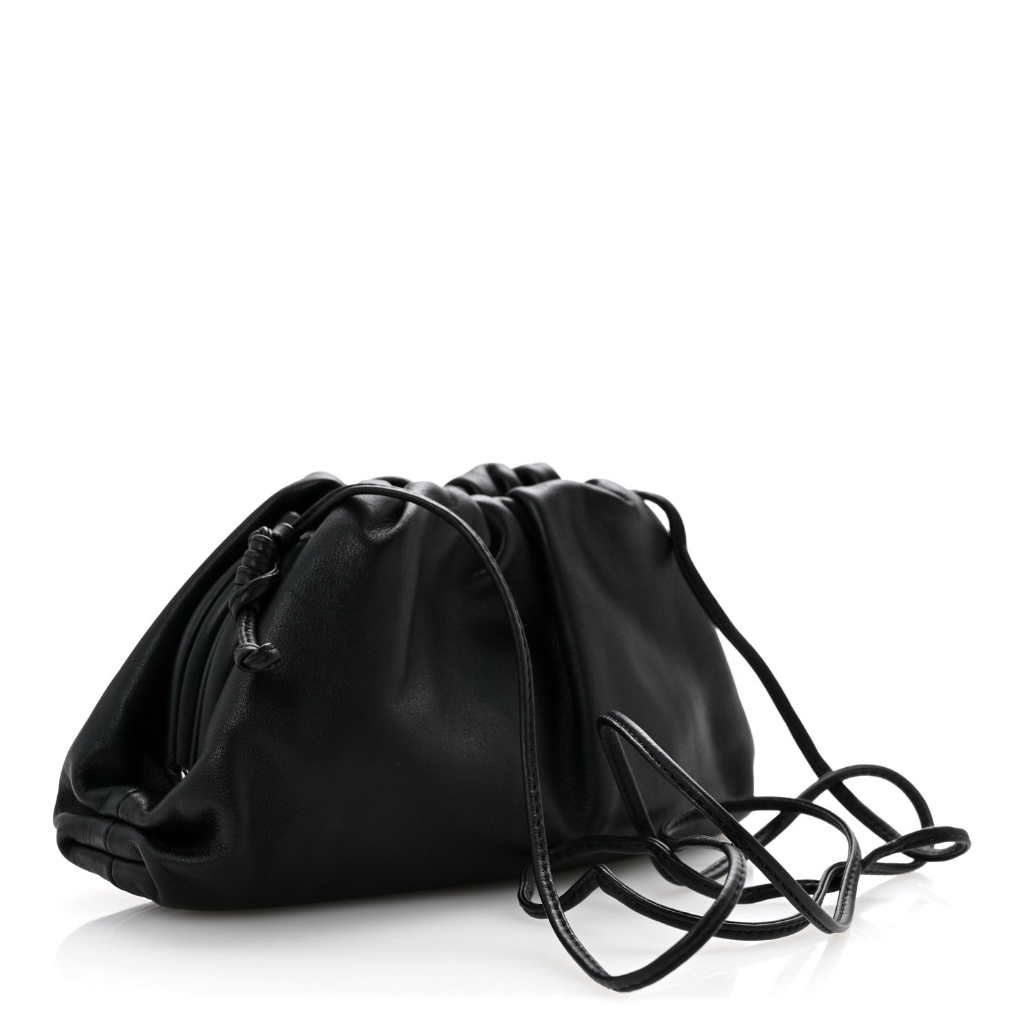 Butter Calfskin The Mini Pouch Black