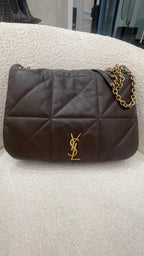 Yves Saint Laurent YSL Jamie Medium Brown Bag