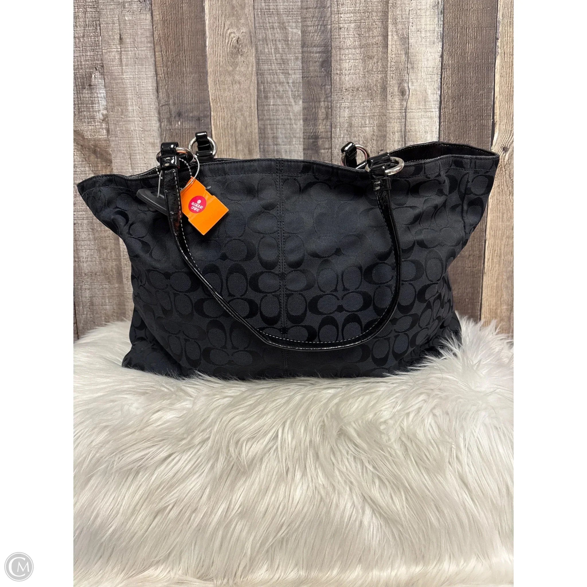 Handbag Designer By Coach, Size: Large