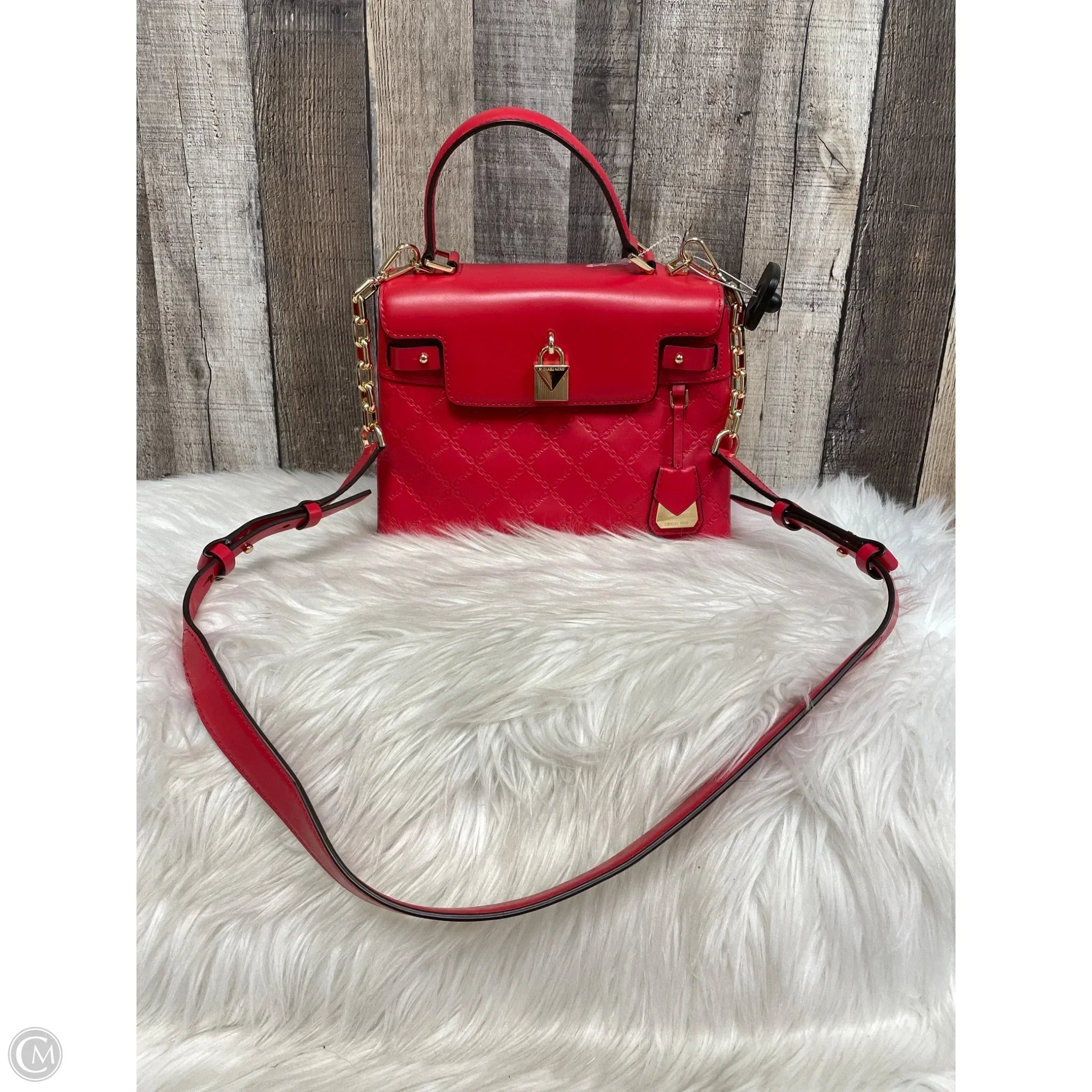 Handbag Designer By Michael Kors, Size: Medium