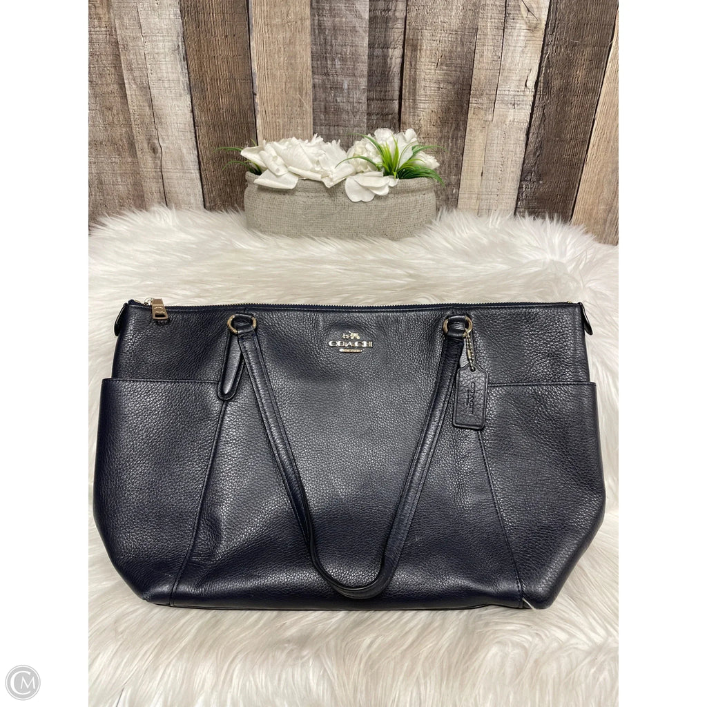 Tote Designer By Coach, Size: Large
