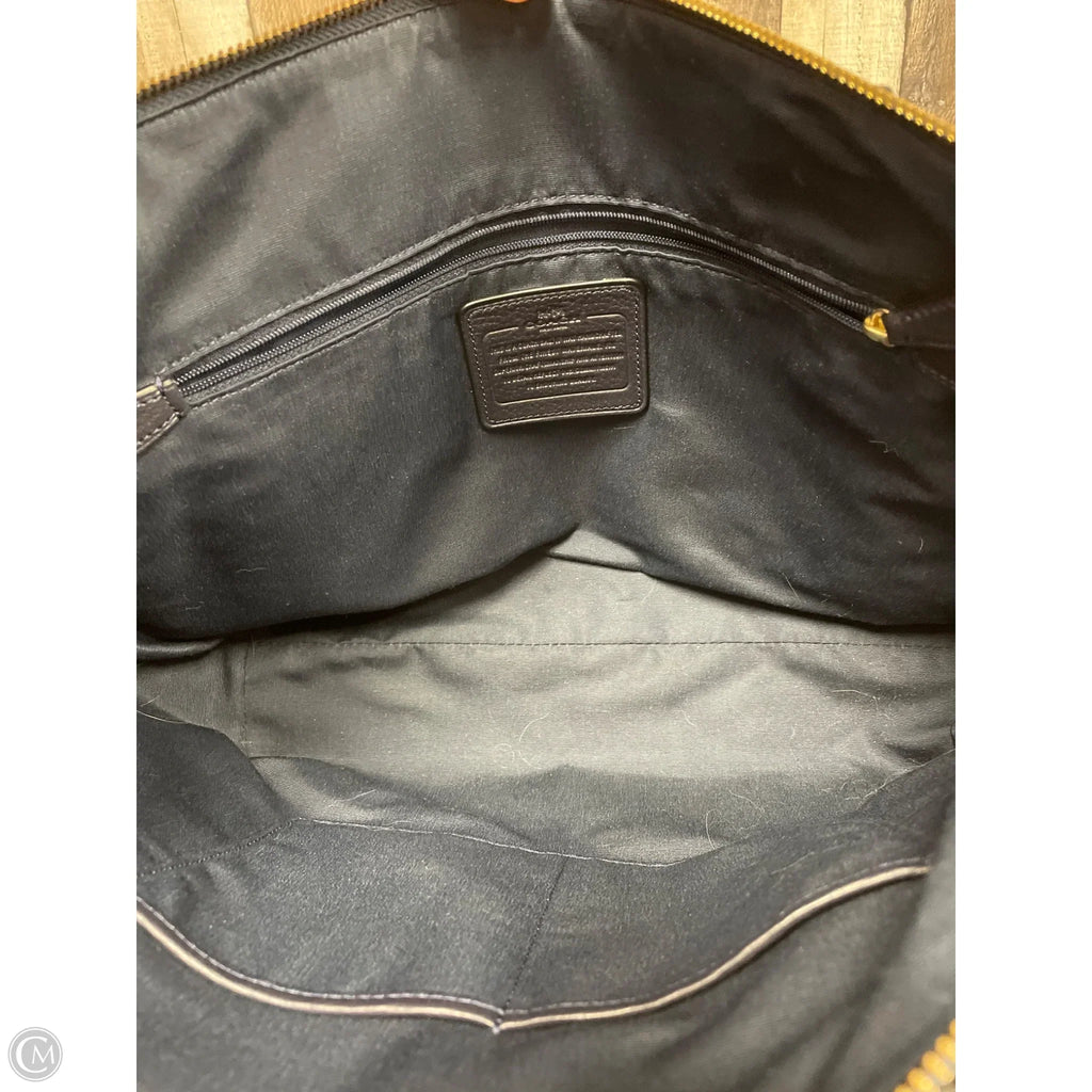 Tote Designer By Coach, Size: Large