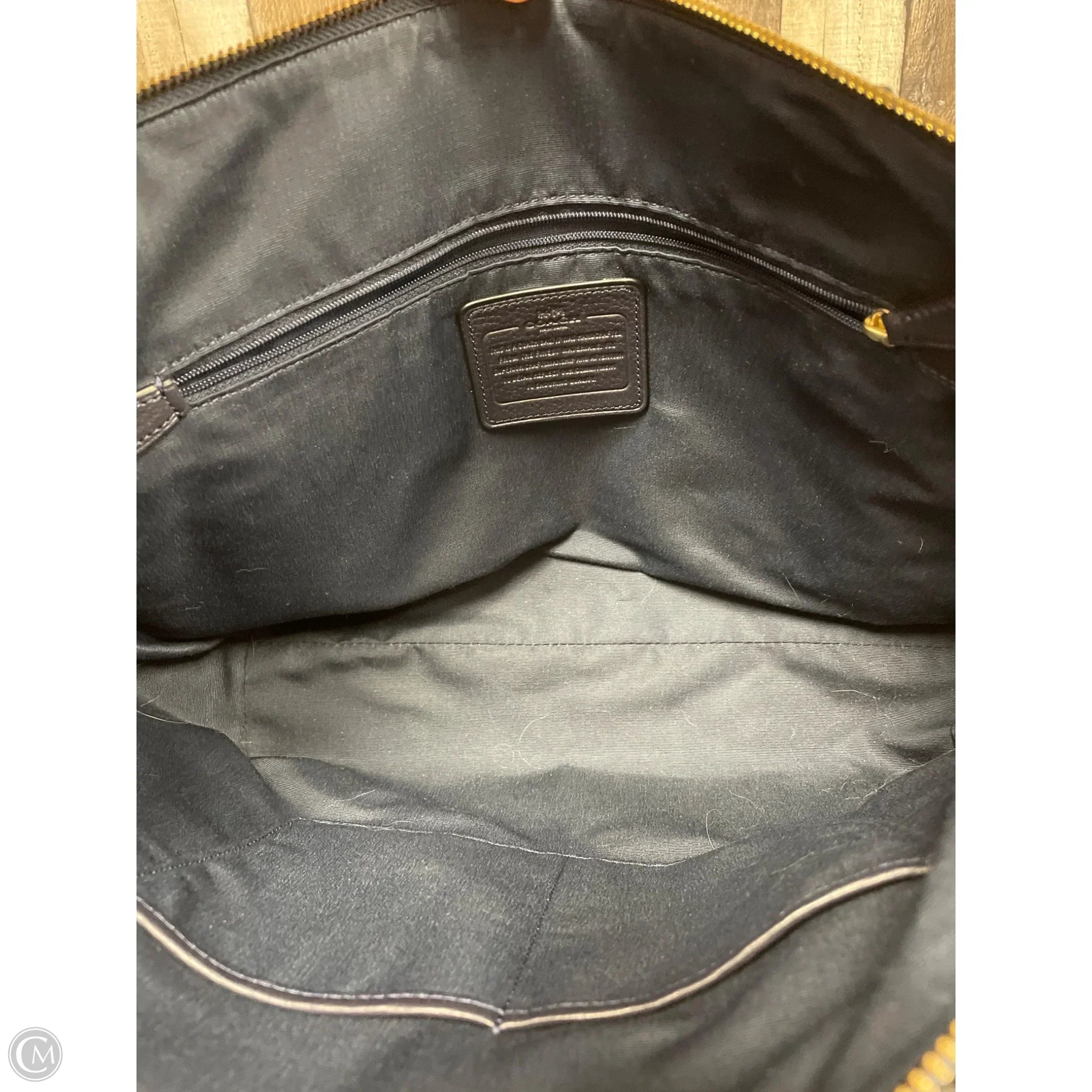 Tote Designer By Coach, Size: Large
