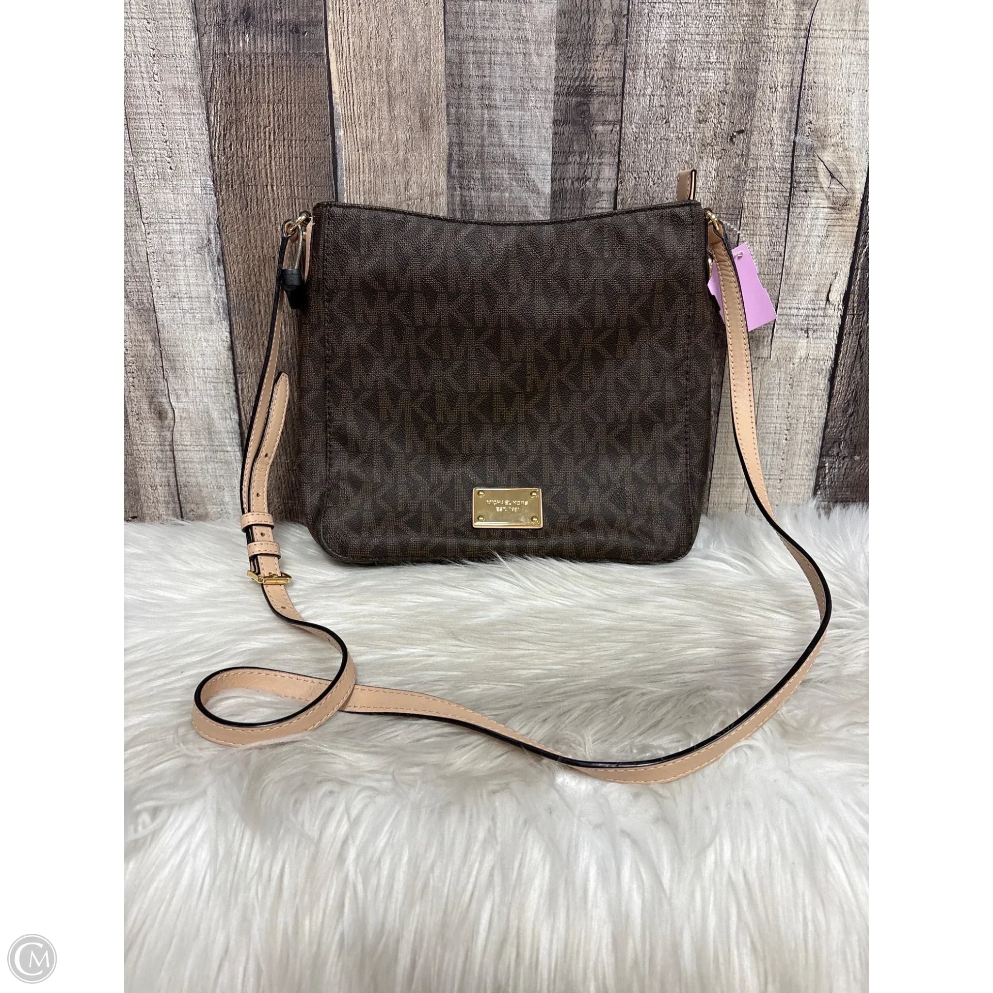 Crossbody Designer By Michael Kors, Size: Medium