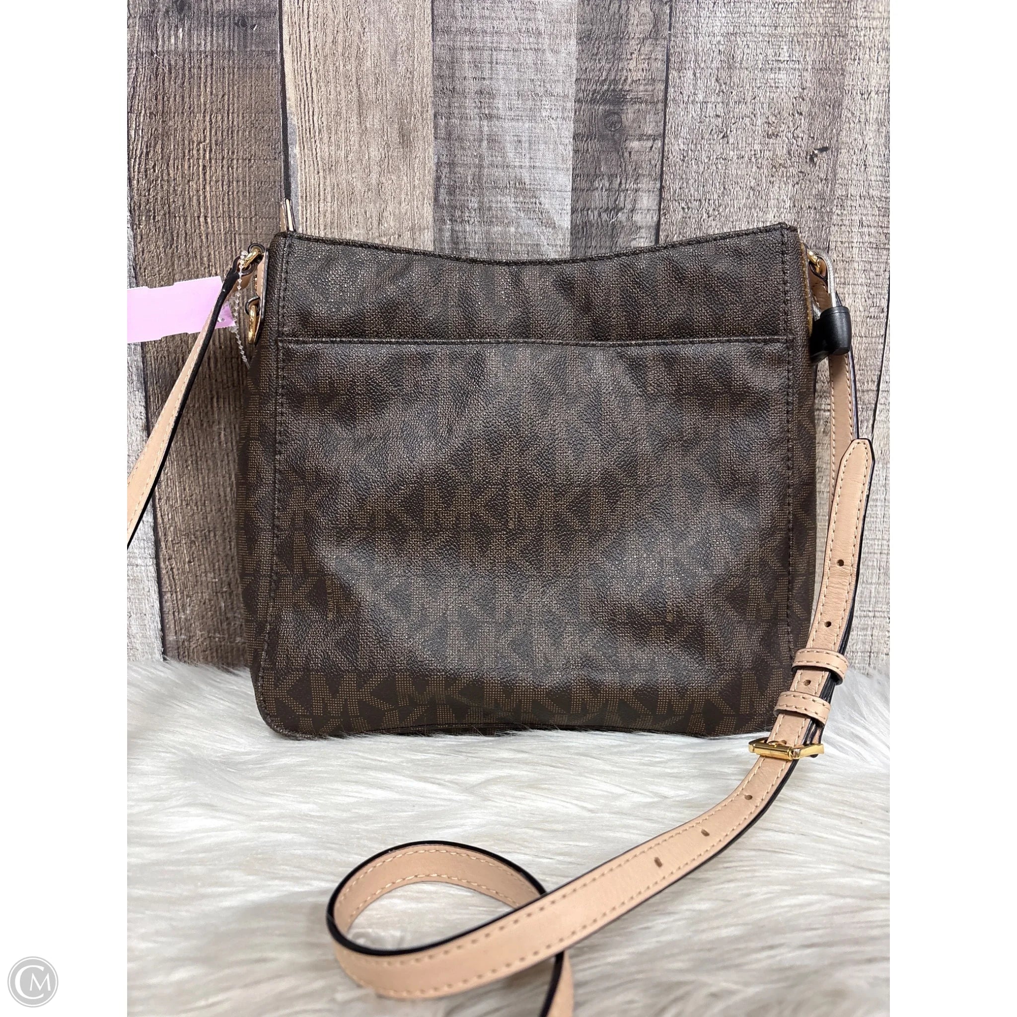 Crossbody Designer By Michael Kors, Size: Medium