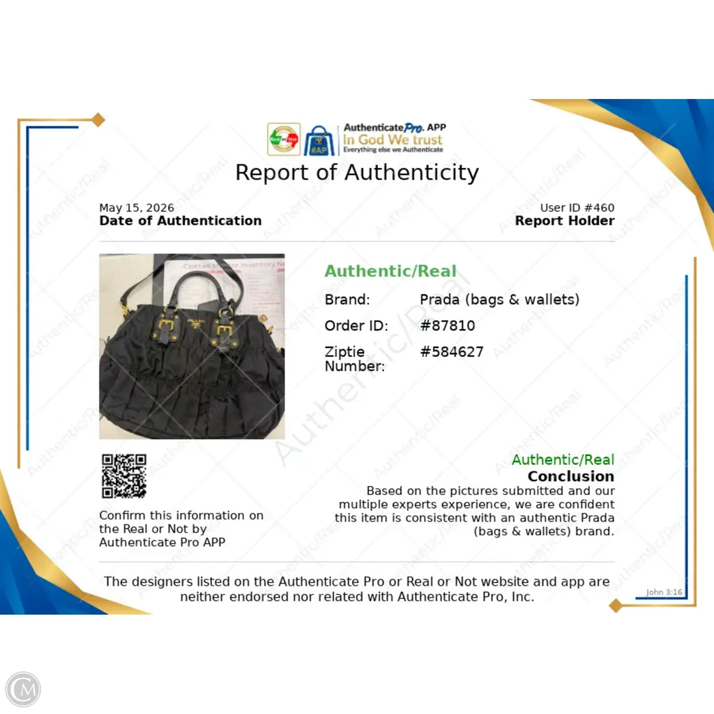 Crossbody Luxury Designer By Prada, Size: Medium