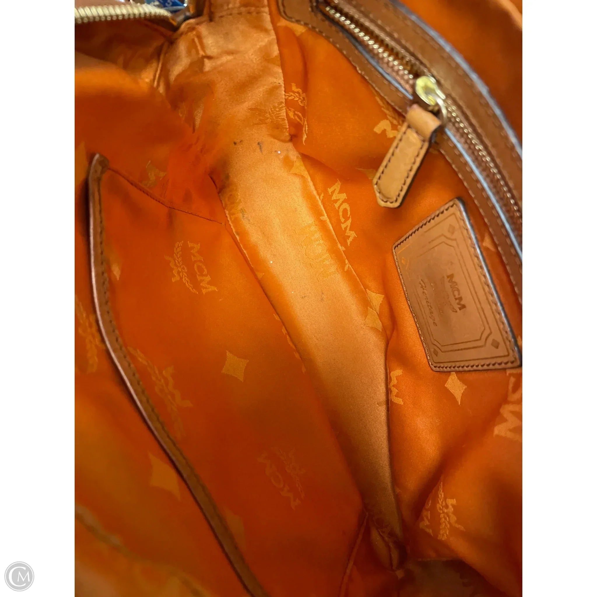 Crossbody Luxury Designer By Mcm, Size: Medium