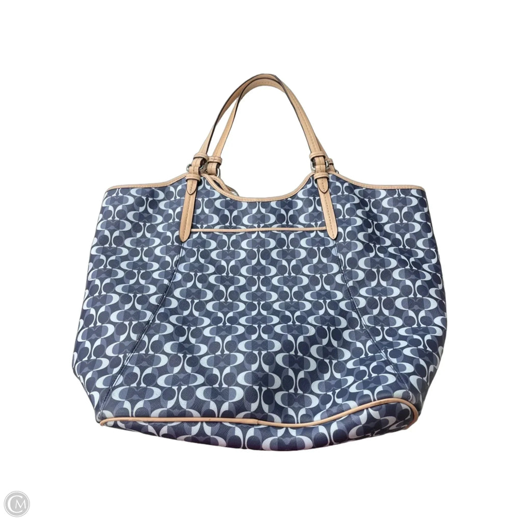 Handbag Designer By Coach, Size: Large