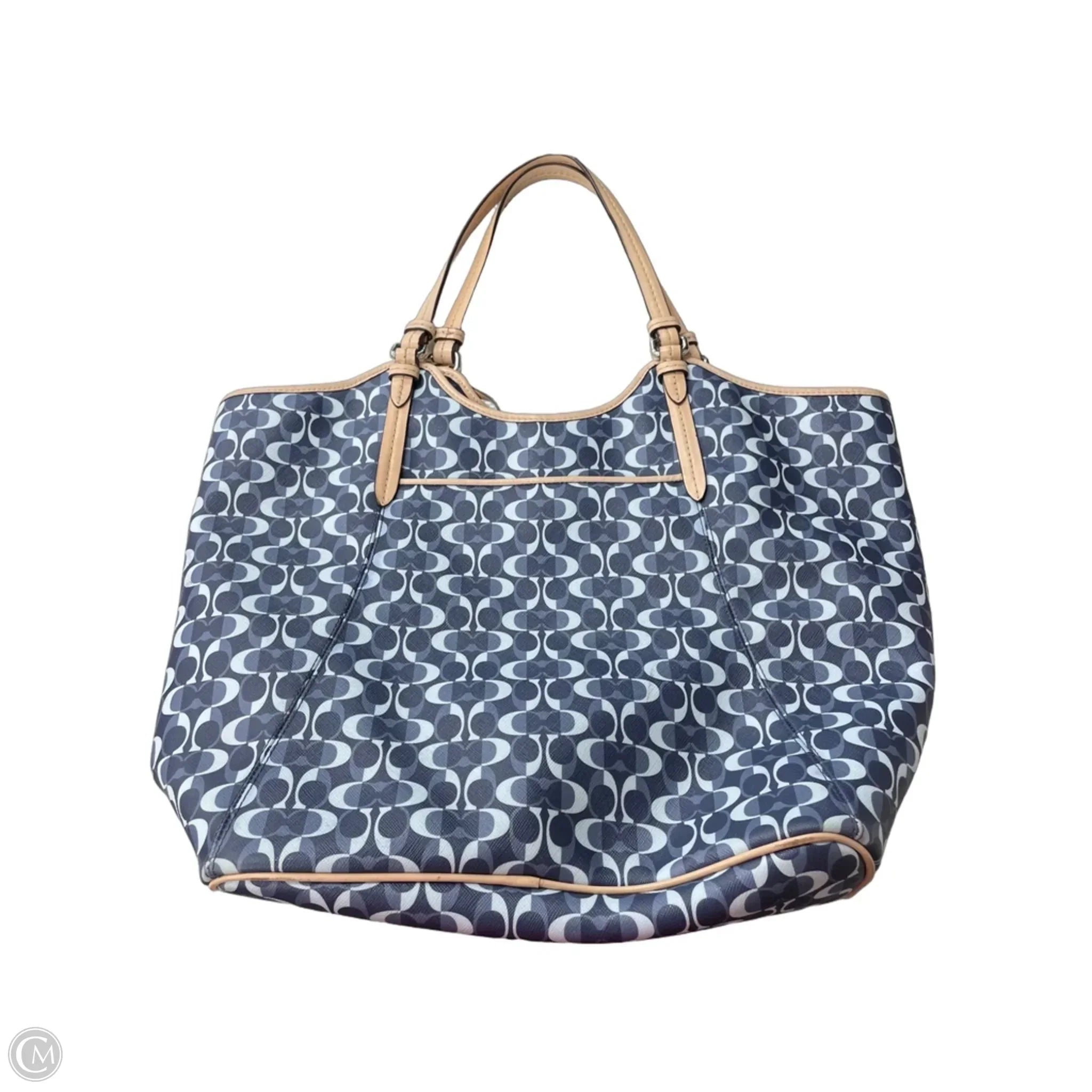 Handbag Designer By Coach, Size: Large