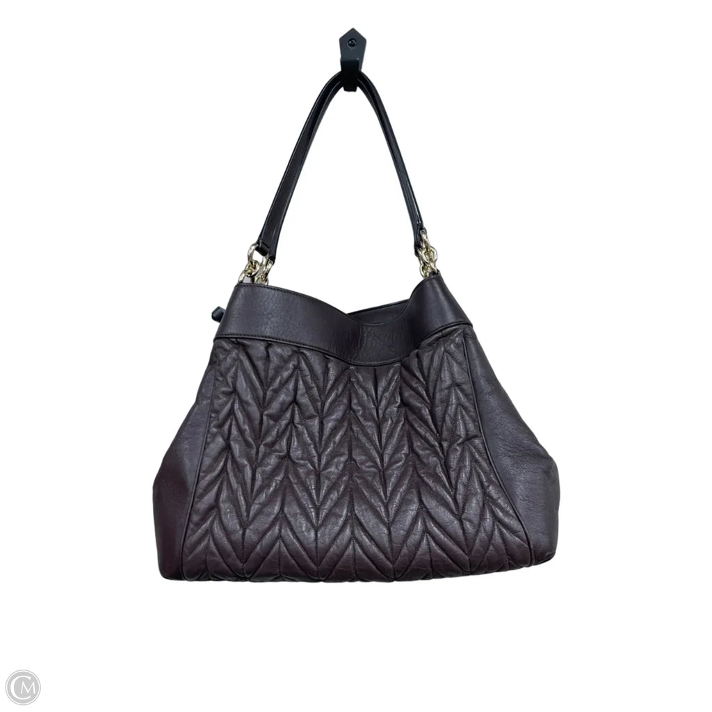 Handbag Designer By Coach, Size: Large