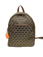 Backpack Designer By Michael Kors In Tan, Size:Large