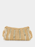 Raffia Clutch