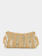 Raffia Clutch