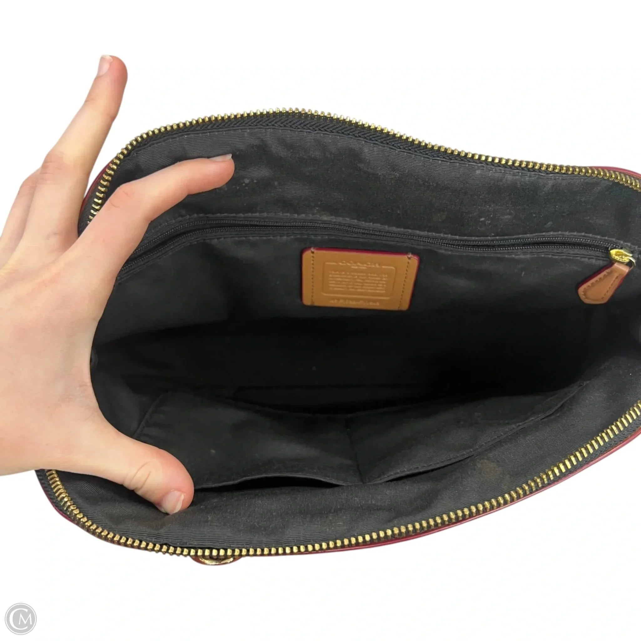 Handbag Designer By Coach, Size: Large