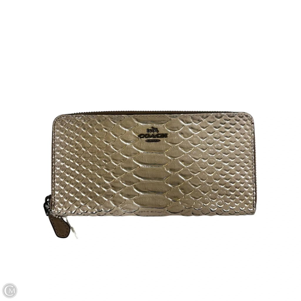 Wallet Designer By Coach, Size: Large
