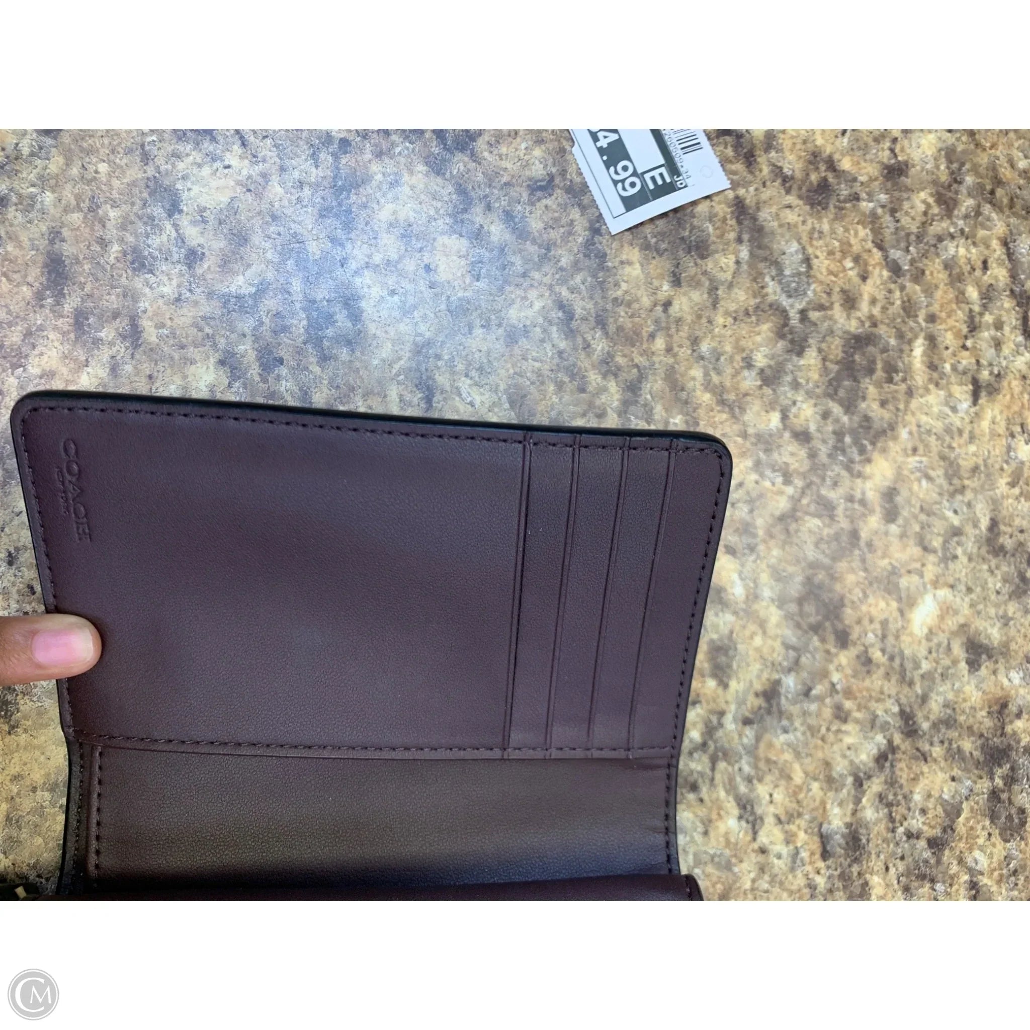 Wallet Designer By Coach, Size: Small