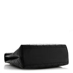Caviar Quilted Jumbo Kelly Flap Black