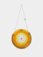 Round Orange Gradient 1969 Resin Disc Bag