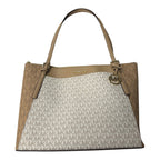 Handbag Designer By Michael Kors In Tan, Size:Large