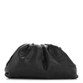 Smooth Butter Calf The Pouch Oversized Clutch Black